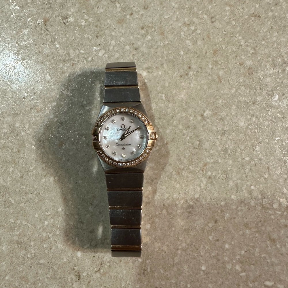 Omega Women's Watch - Gold and Silver